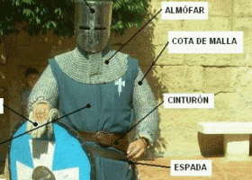 La vestimenta de un caballero del siglo XII-XIII | Recurso educativo 676619