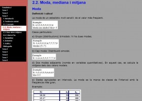 Moda, mediana i mitjana | Recurso educativo 686045