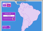 Países de América del Sur - Mapa interactivo | Recurso educativo 686942