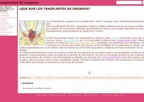 trasplantes de organos | Recurso educativo 678441