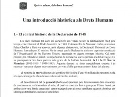 Una introducció històrica als drets humans | Recurso educativo 735067
