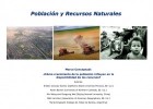 Población y recursos naturales | Recurso educativo 760765