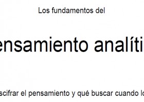 Pensamiento analítico ? una guía en PDF - Instituto de Tecnologías para | Recurso educativo 761683