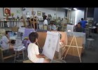 Images of a painting class | Recurso educativo 770533