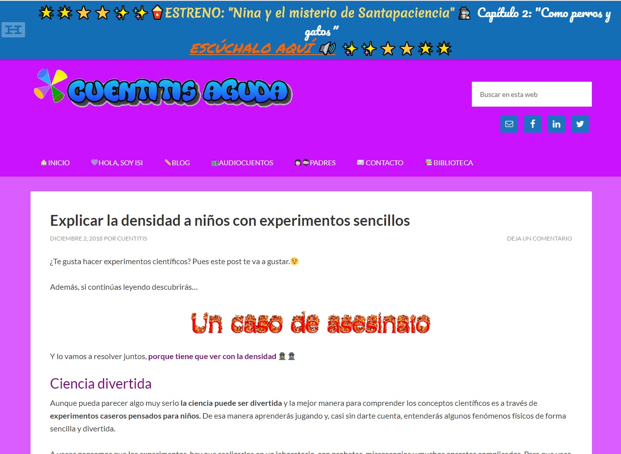 Explicar La Densidad Con Experimentos Sencillos Recurso Educativo