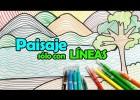 Dibujo SOLO CON LÍNEAS PARA NO SALIR DE CASA | ArtGio | Recurso educativo 779673