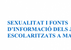 Sexualitat i fonts d'informació | Recurso educativo 787264