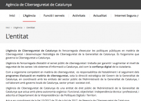 L'Agència de Ciberseguretat de Catalunya | Recurso educativo 787967