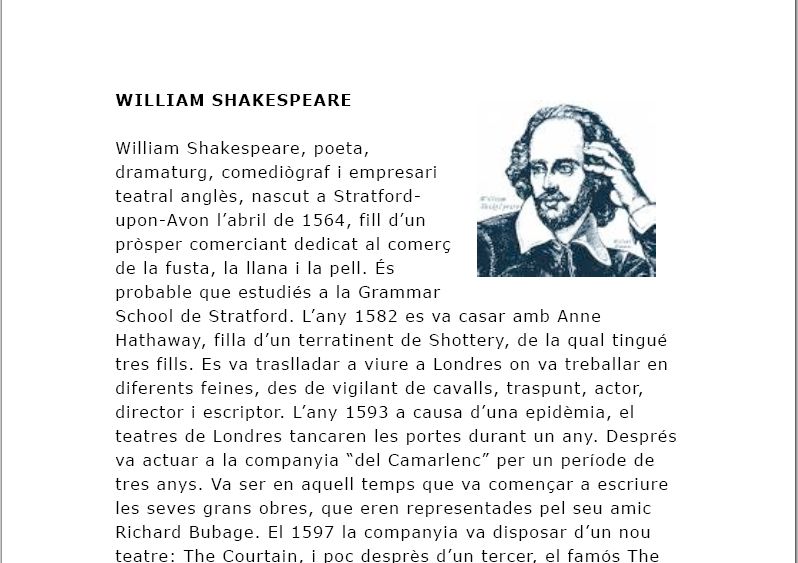 William Shakespeare | Recurso educativo 34071