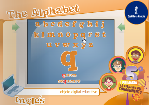 The alphabet | Recurso educativo 38631