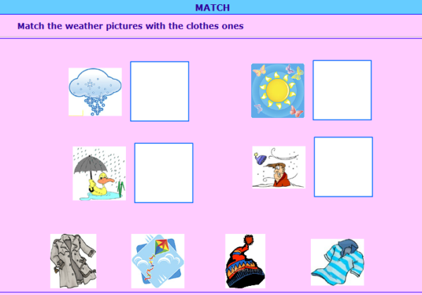 Clothes and weather | Recurso educativo 38920