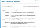 Static Electricity: Matching | Recurso educativo 42404