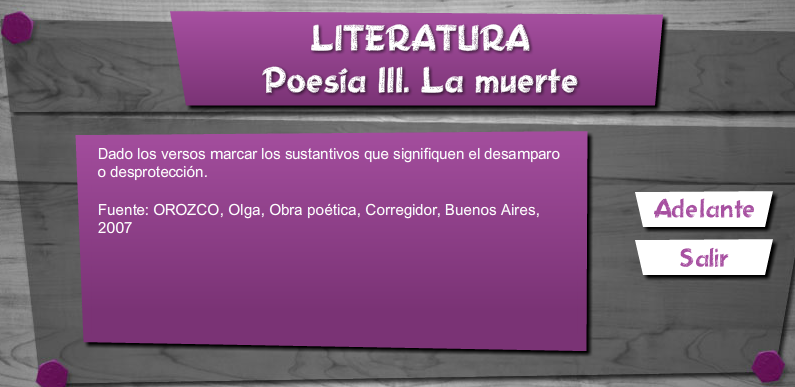 Poesía. La muerte | Recurso educativo 45217