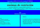 Enzimas de restricción | Recurso educativo 47776