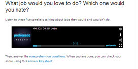 What job would you love to do? Which one would you hate? | Recurso educativo 49152