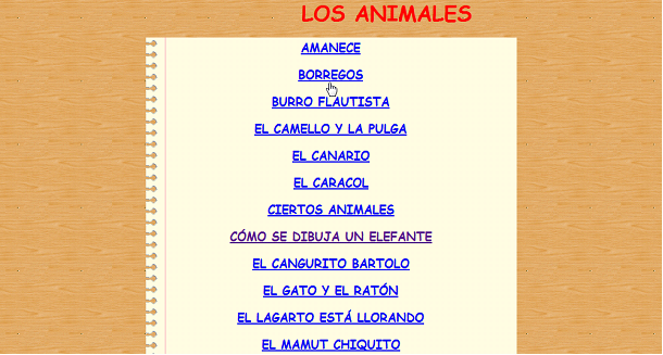 Los animales | Recurso educativo 50246