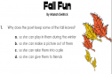 Fall Fun | Recurso educativo 12858