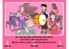 Song: The big bass drum | Recurso educativo 16382