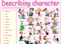Describing character | Recurso educativo 62841