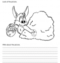 Easter look, think and write | Recurso educativo 77091