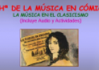 Historia de la música en cómic: La música en el Clasicismo | Recurso educativo 79183