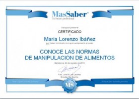 Curso de Conoce las normas para la manipulación de alimentos | MasSaber | Recurso educativo 114169