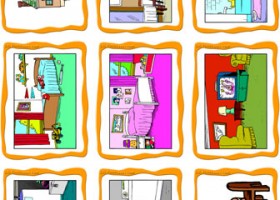 Rooms in a House Flashcards - Free Flashcards | Recurso educativo 684682