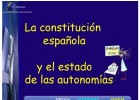 La Constitución española y el estado de las autonomías | Recurso educativo 731444