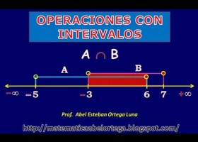 OPERACIONES CON INTERVALOS | Recurso educativo 750010