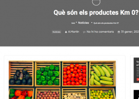 Què són els productes km 0? | Recurso educativo 785398