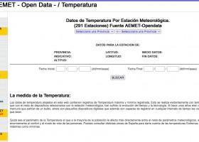 Registros históricos de temperatura de la AEMET | Recurso educativo 7901794